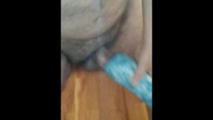 Pounding my Bad Dragon Sophia with cock ringed dick