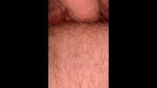 Guy Taking a 7in dildo and LOVING it!