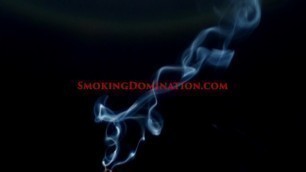 Mistress Amber Leigh and Miss Hamilton 120's smoking strapon domination