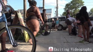 Naked Bike Ride 2018 in New Orleans