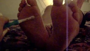 D's Feet Tickled