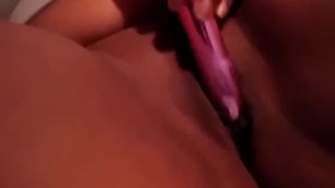 Fine Redbone thot playing with pussy