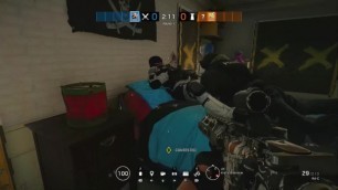 R6S Bandit and Frost having fun... ASH WALKS IN!!! OMG CAUGHT!!1!?