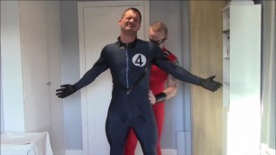Mr Fantastic beaten in to sex by The Red Villain
