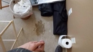 Pissing on spare bedroom carpet #2
