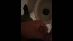 piss in the toilet plus bonus piss and masturbate on/with the hand.MMMMM