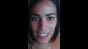 Latina cum in mouth (found on web)