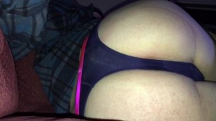 feeling sexy in my new thong