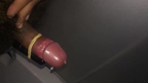 Full Slow motion cum with no hands. Just tightly wrapped BULLET.