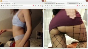 One night on Chaturbate... Booty