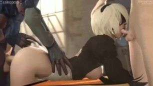 2B ( Nier Automata ) // Compilation