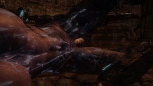Khajiiti Teen Tied Up And Bred By Massive Insect (Part 3)