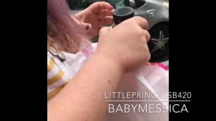 LittlePrincessB420 babymessica PUBLIC AGE PLAY | MDLG AGE REGRESSION
