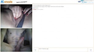 YCASEX ON OMEGLE #4 - JUICY PUSSY PLAY ON MY DICK !!
