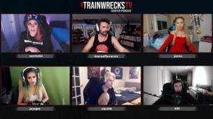 Trainwrecks Scuffed Webcam Orgy with Scarlet, Jaycgee, Berticuss, Jenna pt1