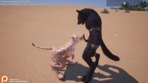 Wild Life - Sex game - Talon(Rasha) VS (Rawn) Furry sex - part 2