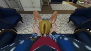 SIMS 4 - POV BLOWJOB AND ANAL