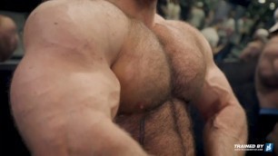Massive Hairy Muscle Practice Posing .. DROOL