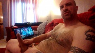British mature bloke quick wank to granny porn