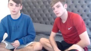 Hot young british twinks fuck and rim eachothers tight assholes