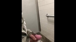 Jerking in a jersey bathroom