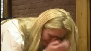 Caroline spanking Crying 1