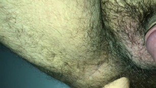 Big Dildo Anal with Bear