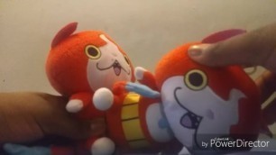 Gay Jibanyan plush fucks and cums on straight Jibanyan plush MUST WATCH