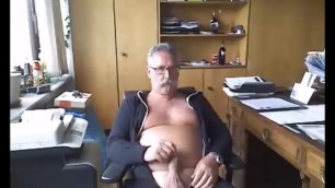 Swiss Hot Daddy Eat His Own Cum