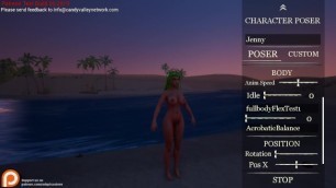 Wild Life - Sex game - Full body flex test