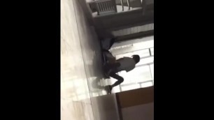 Chinese student fucked in public