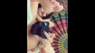 TAYLOR JACKSON Snapchat Premium JOI Masturbation (Tesla Autopilot)