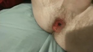Male teen with a pulsing buttplug