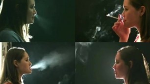 Smoking Girl Collage
