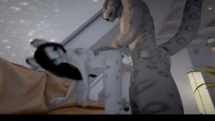 Second Life Furry Porn: Furry Kitty Yiffed & Creampied