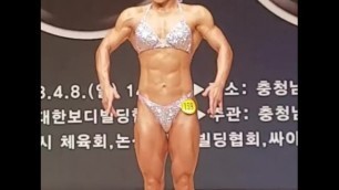 Big muscular Korean FBB