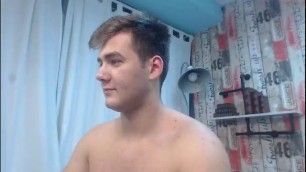 Blue eyed guy on cam