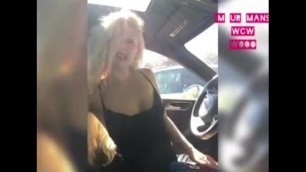 teen fucking herself in her audi