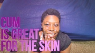 Naughty Ebony BBW Facial Teaser | Good For The SKIN