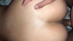 pov asian cheek clapping and cumshot