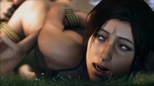 LARA CROFT KIDNAPPED AND FUCKED IN WOODS (4K)