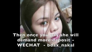 Malay sex scammer Salma Binti Kasa wechat ID bdax_nakal lives sentul