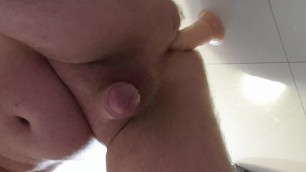 Big dildo in ass