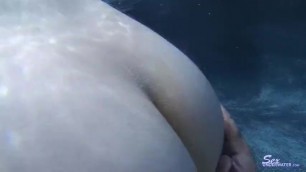 Kimber Lee underwater gropecam