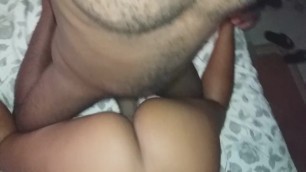 Ebony GF fucks my BBC, she got on Orgasm and I nut in her pussy (preview)