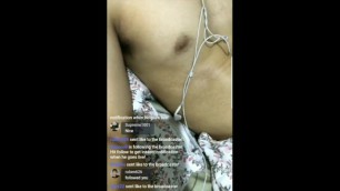 Asian Japanese Boy Shows his Dick Shaft and Balls on Blued app Livestream