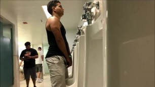 college gym piss