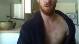 Sexy Aussie Straight Ginger Plays on Cam When Wife's Away