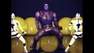 Thanos receives Kanye West's shoes