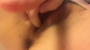 Fingering her Virgin pussy carefully